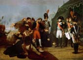 napoleon accepts the surrender of madrid